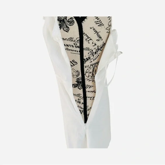 Superdown Charlee White Frill Cami Dress NWT Size S - Picture 10 of 13